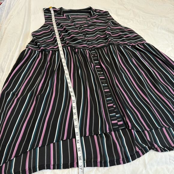 Torrid Lexie Georgette High-Low Tunic Tank size 5 (5x/28) - Picture 11 of 12